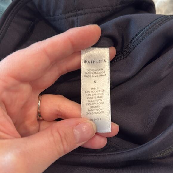 Athleta Black Run With It Skort Size Small - Picture 12 of 12